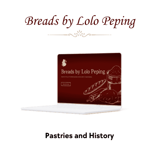 CodexCon Project Showcase: Highlighting the exceptional website created for Breads by Lolo Peping.