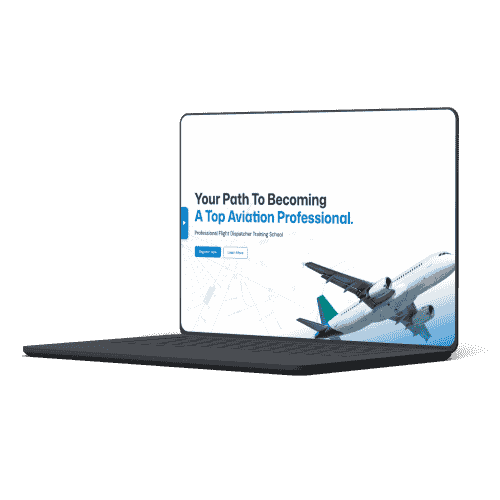 CodexCon web design for Waypoint Aviation Inc. – modern site for aviation academy